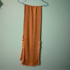 Fur Trimmed Scarf